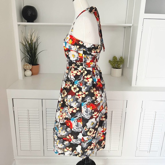 BHLDN Hitherto Vox Populi Moody Floral Garden Dress Multicolor Size S/6 - Picture 5 of 9